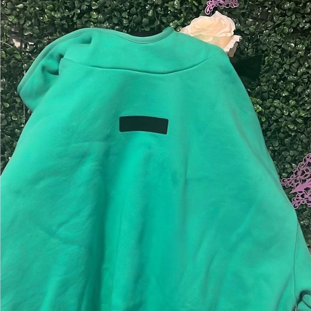 Teal essential hoodie